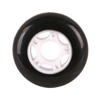 Roulettes pivotantes transparentes en PP, roulettes de remplacement pour meubles, sans frein, avec protections filetées pour chaise de bureau et de jeu EFON EF2134