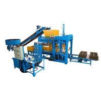 Machine de fabrication de briques en béton, ciment et cendres entièrement automatique LONTA QT4-20 pour pavés creux interverrouillés de 4, 5, 6, 8 et 9 pouces
