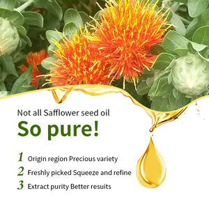 A Planta Fornece Óleo De Semente De Cártamo 100% Orgânico E Natural A Granel - Product Image 2