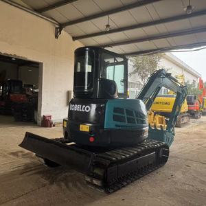 รถขุด Kobelco SK55 มือสอง ราคาถูก คุณภาพสูง 5 ตัน เกียร์และปั๊มแท้จากญี่ปุ่น เครื่องจักรก่อสร้าง - Product Image 3