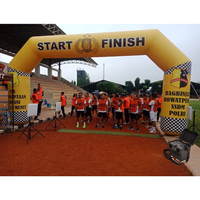 Sistema de carrera deportiva UHF RFlD lector fijo Software de sincronización numerado Etiqueta de espuma Antena de alfombrilla para sistema de sincronización de transpondedor