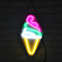 Enseigne néon LED Pizza motif tranches de pizza, décoration publicitaire lumineuse pour vitrine de restaurant, pizzeria, café, ou d'établissement commercial