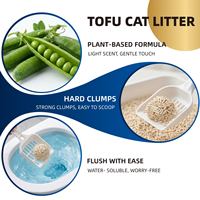 Lettiera per Gatti in Tofu Biologico Direttamente dalla Fabbrica - Litiere Pour Chat - Premium in Fibra Vegetale Biodegradabile e Smaltibile nel WC
