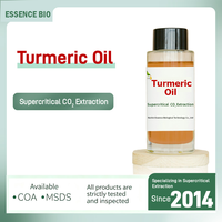 Huile d'extrait de racine de curcuma extraite au CO2 supercritique, phytostérols, qualité cosmétique naturelle, approvisionnement en vrac, formulations pour soins personnels