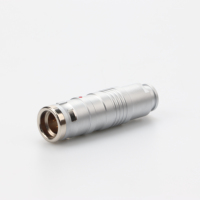 Conector Circular Impermeable, Transmisión de Señal de Energía Híbrida IP68, Conector Push-Pull Macho-Hembra para Equipos Industriales