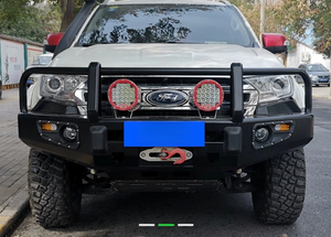 โรงงานผลิตกันชนเหล็กสำหรับรถยนต์ฟอร์ด เอเวอเรสต์ 4x4 พร้อมไฟ LED DRL และช่องใส่ไฟตัดหมอกในตัว <span class=keywords><strong>ราคา</strong></span>ขายส่ง - Product Image 5