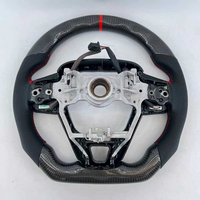 Volante de Fibra de Carbono Personalizable Profesional RPPF para Toyota Corolla / Corolla XRS con Línea de Franja Roja