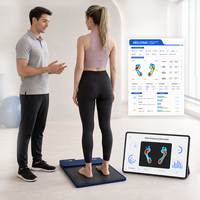 Système professionnel d'analyse automatique de la forme du pied pour la détection des pieds plats, cartographie numérique de la pression plantaire, tablette externe