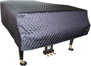 Funda Protectora para Piano Electrónico, Cubierta Antipolvo con Patrón de Diamantes Acolchados, Impermeable, Cubre Todo el Piano - Product Image 3