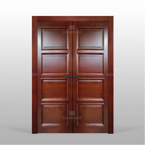 Portes en bois massif insonorisées de haute qualité, designs de portes <span class=keywords><strong>d</strong></span>'<span class=keywords><strong>entrée</strong></span> en bois, portes en chêne pour maisons - Product Image 2