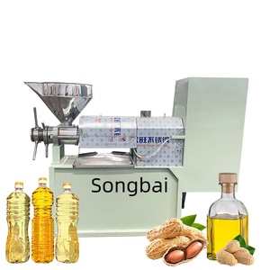 Machine d'extraction semi-automatique à haute performance pour huiles d'amande, de soja, d'arachide, de tournesol et d'olive, 125-400 kg/h, à pressage à chaud, écologique, nouvelle - Product Image 1