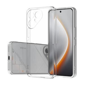 Funda de Teléfono <span class=keywords><strong>Ultra</strong></span> Transparente de TPU de Alta Calidad, Impermeable y Resistente a Golpes para Tecno Pova 7 con Anillo Magnético y Muestra Gratis - Product Image 6