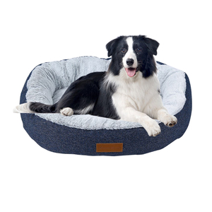 Aangepaste Maat Vorm Fiber Vierkant/Rond Warm Antislip Bodem Wasbaar Pluche Huisdier Kussen Kat <span class=keywords><strong>Bed</strong></span> Voor Kleine Middelgrote En Grote Hond - Product Image 1