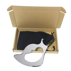 Gua Sha-Tabla de acero inoxidable multifuncional, masajeador de cuerpo entero, herramienta de raspado especial para salón de belleza y <span class=keywords><strong>Spa</strong></span>, nuevo diseño - Product Image 2