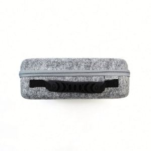 Custom Smell Proof Felt Cloth Percussion Muscle Fascia Massage Gun Storage Carrying Bag Mini <b>Hard</b> <b>Shell</b> EVA Massage Gun <b>Case</b> - Product Image 5