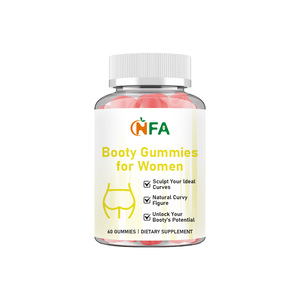 OEM ODM Booty Gummies for Women Contains Maca Extract With Shatavari Extract Accelerate Muscle Growth Butt Booster Gummies - Product Image 1