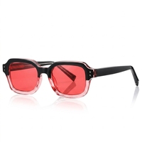 Lunettes optiques anti-lumière bleue de forme rectangulaire, monture TR90, couleurs jaune, orange, rouge, adaptées à toutes les formes de visage, OEM ODM