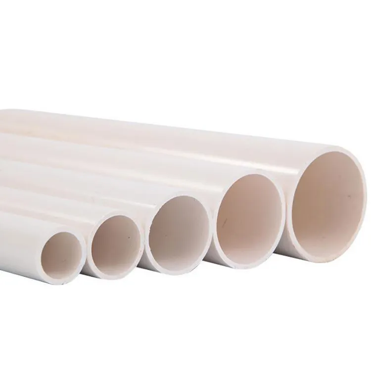 PVC pipe water supply irrigation drainage pvc-u pvc irrigation drainage Wire protection Sewerage system