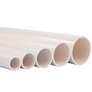 Pipa PVC suplai air drainase irigasi pvc-u pvc drainase kawat perlindungan sistem saluran limbah