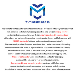 Puertas Pivotantes de Acero Inoxidable de Lujo para Entrada Principal Exterior, Estilo Francés Moderno, de Seguridad, Antióxido y a Prueba de Ruido - Product Image 6