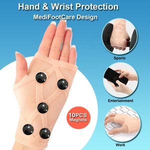 Nueva muñequera, guantes de tubo de mano de muñeca magnética de gel, férula de manga de compresión de muñeca para alivio del dolor de articulación de mano torcida - Product Image 6