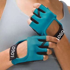 <span class=keywords><strong>Gants</strong></span> de yoga et de <span class=keywords><strong>fitness</strong></span> AL personnalisés de haute qualité pour le cyclisme féminin, respirants, résistants à l'usure, antidérapants, demi-doigts. - Product Image 3