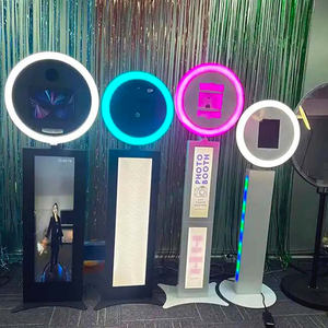 Cadre de stand pour iPad économique avec configuration ovale, fabrication métallique, impression instantanée, télécommande, compatibilité multi-tailles - Product Image 3