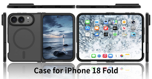 Coque magnétique OEM pour iPhone 18 Fold, vente en gros d'usine, finition mate, antichoc, anti-chute, protection pour téléphone - Product Image 2