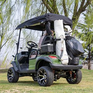 Carrito de Golf de 4 y 6 Plazas, Eléctrico, con Batería de Litio Recargable, de Largo Alcance, para Hoteles, Transporte en Parques y Recorridos Turísticos - Product Image 3