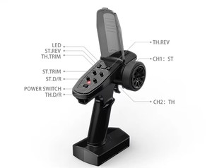 Mới <span class=keywords><strong>RC</strong></span> MJX tăng cường 12212 <span class=keywords><strong>1</strong></span>/<span class=keywords><strong>12</strong></span> 4WD không chổi than động cơ xe off-road Crawler 58 km/h tốc độ cao xe đầy đủ kim loại 2.4G Hyper đi mới t - Product Image 6