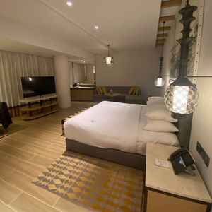 Lámpara de araña de arquitectura decorativa de vidrio hecha a mano ECOJAS, diseño arquitectónico para vestíbulo de <span class=keywords><strong>hotel</strong></span> Marquis Dubai Creek. - Product Image 3