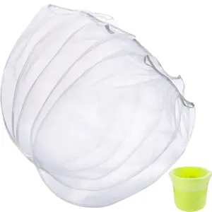 Bolsas de colador de pintura de malla fina para filtro de pintura y protección hidropónica para plantas de jardinería