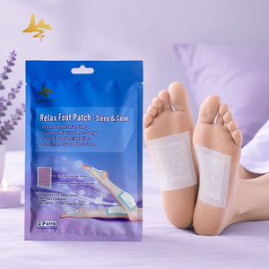 Parche Herbal Calmante para Pies con Aceite Natural de Lavanda para Aliviar el Estrés y Mejorar el Sueño, Fabricante Certificado CE - Product Image 1