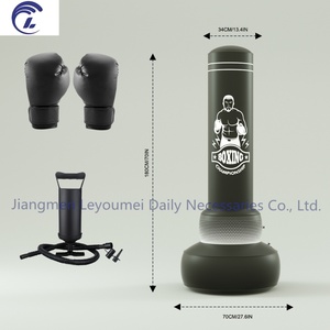 Saco de Boxeo Inflable Resistente de PVC para Niños y Adultos, para Uso en Casa u Oficina, para Aliviar el Estrés y Entrenar - Product Image 6