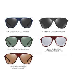 Gafas de Sol Ligeras para Mujer, Nueva Moda, Gafas de Sol Polarizadas de Metal para Hombre, Venta al Por Mayor, 2024 - Product Image 6