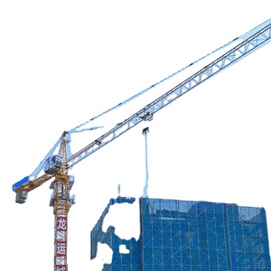 Mini-grue à tour électrique de 6 tonnes avec hauteur de levage de 150 m pour la construction - Product Image 1