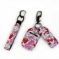 Lanière de poignet personnalisée avec ouvre-bouteille, porte-baume à lèvres, porte-clés, pochette pour désinfectant pour les mains avec ouvre-bouteille à vin