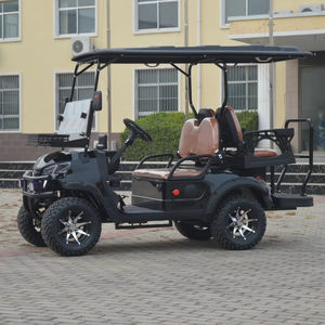 Nouveau modèle 2 + 2 voiturette <span class=keywords><strong>de</strong></span> golf électrique populaire confortable club pliant voiture touristique avec 4 sièges pour la <span class=keywords><strong>chasse</strong></span> Buggy & Road Golf - Product Image 4