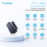 Mini Rastreador GPS OBD2 Preciso con Red 4G LTE, WiFi, Conexión Plug and Play, Rastreo de Vehículos en Tiempo Real con Tarjeta SIM GSM GPRS