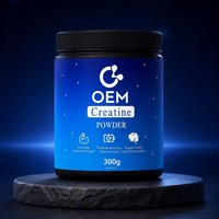 DONGFANGJIAYUN Créatine Monohydrate en Poudre Personnalisée 300g Complément Nutritionnel Adulte Soutien Musculaire et Force OEM ODM
