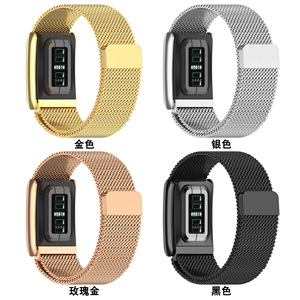 Bracelet de remplacement respirant à boucle rapide en acier inoxydable de qualité supérieure, style Milanese Loop, pour Handodo Whoop 5.0 - Product Image 4