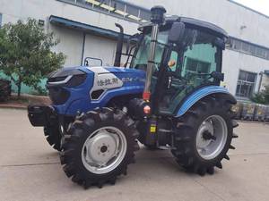 Tech-una fabbrica originale 60HP 4WD cabina Mini trattore agricolo ISO certificata motopompa cambio nuovo usato agricoltura buon prezzo - Product Image 6