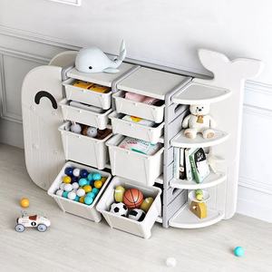 Meubles en plastique sur mesure pour bébé, armoire d'angle, tiroir, jouets, rangement, bibliothèque, armoires pour enfants - Product Image 1
