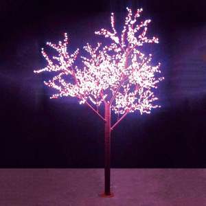 ANPU-Decoración Led para árbol de Navidad, árbol de flores de cerezo, <span class=keywords><strong>Arbol</strong></span> Led de Navidad, 4x2,8 m - Product Image 4
