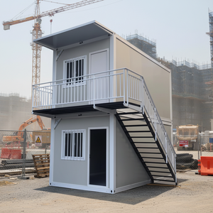 Contenedor Desmontable de 20 pies, Instalación Rápida, Casa/Oficina Modular de Acero para Exteriores, Casa Pequeñ<span class=keywords><strong>a</strong></span> con Panel Sándwich para la Vida Urbana - Product Image 1