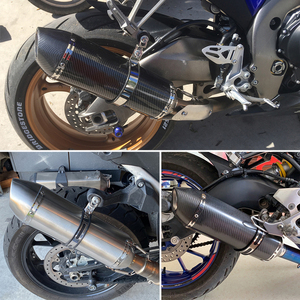 <span class=keywords><strong>Yoshimura</strong></span> รถจักรยานยนต์ดัดแปลง <span class=keywords><strong>R77</strong></span> 51มม. ทัณฑฆาตฆาตฆ่าเสียงสำหรับฮอนด้า Xmax300 Z900 R1 R6 Er6n นินจา - Product Image 2