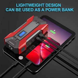 Démarreur de batterie de voiture portable haute puissance 12V <span class=keywords><strong>10000mAh</strong></span> 800A 3000A de pointe, vente en gros d'usine - Product Image 5