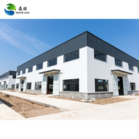 Kits de construction de bâtiments métalliques préfabriqués à deux étages en Chine, structure en acier, entrepôt, construction de hangar industriel