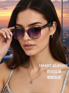 Lunettes intelligentes Meta Smart Glass avec appels sans fil BT, lecture de musique, réduction du bruit, étanchéité IPX-5, <span class=keywords><strong>capture</strong></span> vidéo 1080p, commande vocale - Product Image 4