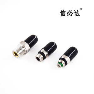 Xinbida M8 Quick Connect Male Head Stainless Steel 8mm <b>Air</b> <b>Pump</b> Nozzle Adapter With One Way Valve For Bicycle <b>Pump</b> - Product Image 5